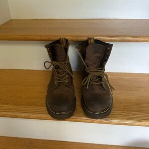 Dr. Martens Brown Leather Boots